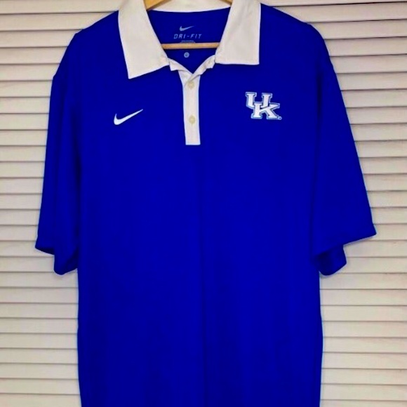 University of Kentucky Nike drifit polo - Picture 2 of 4